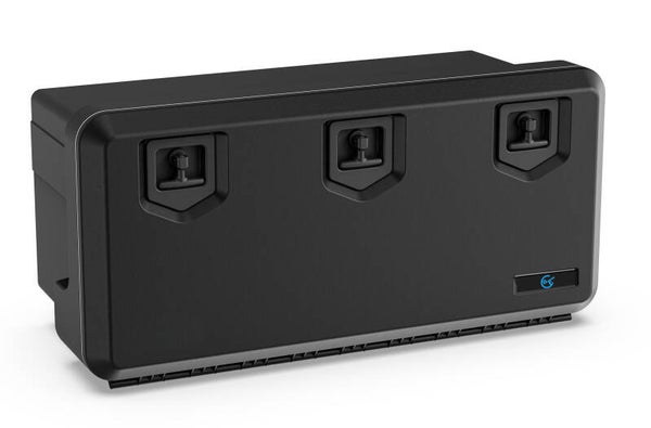 Black Plastic Skirt Locker Box - ‘Welvet’ Range - 1030mm
