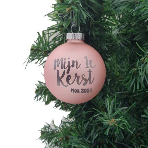 Mijn eerste kerst kerstbal