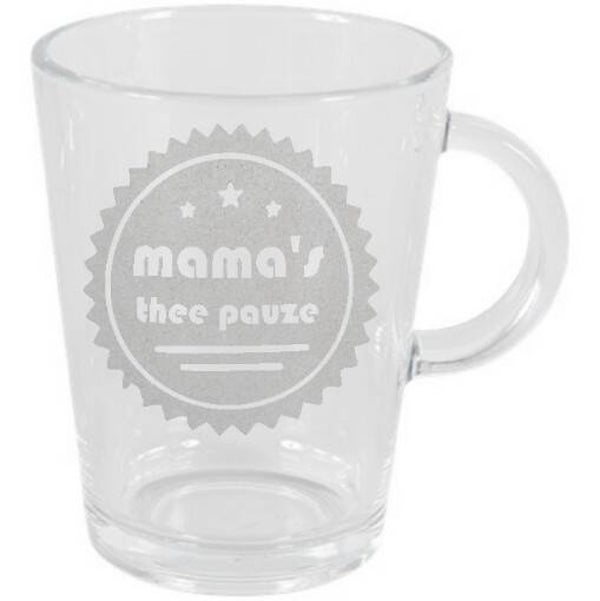 Theeglas - Mama's thee pauze