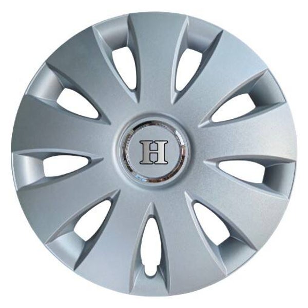 Caravan wieldop met H opdruk van Hobby (set van 2 stuks)