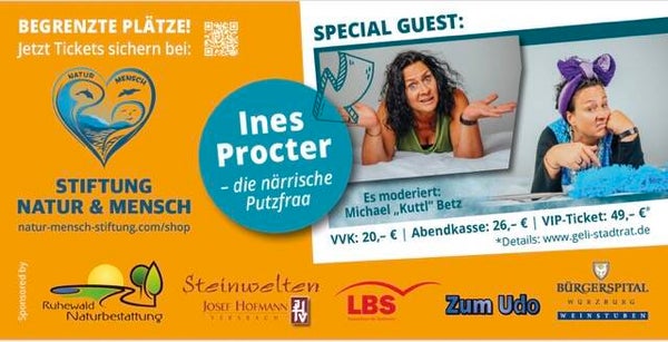 VIP - Ines Procter beim Politischen Aschermittwoch