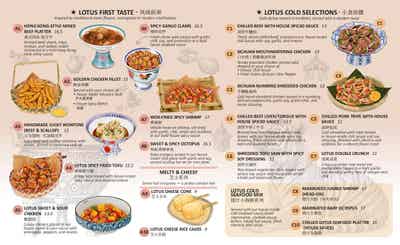 Lotus Plus Menu Menu | Lotus kitchen & bar