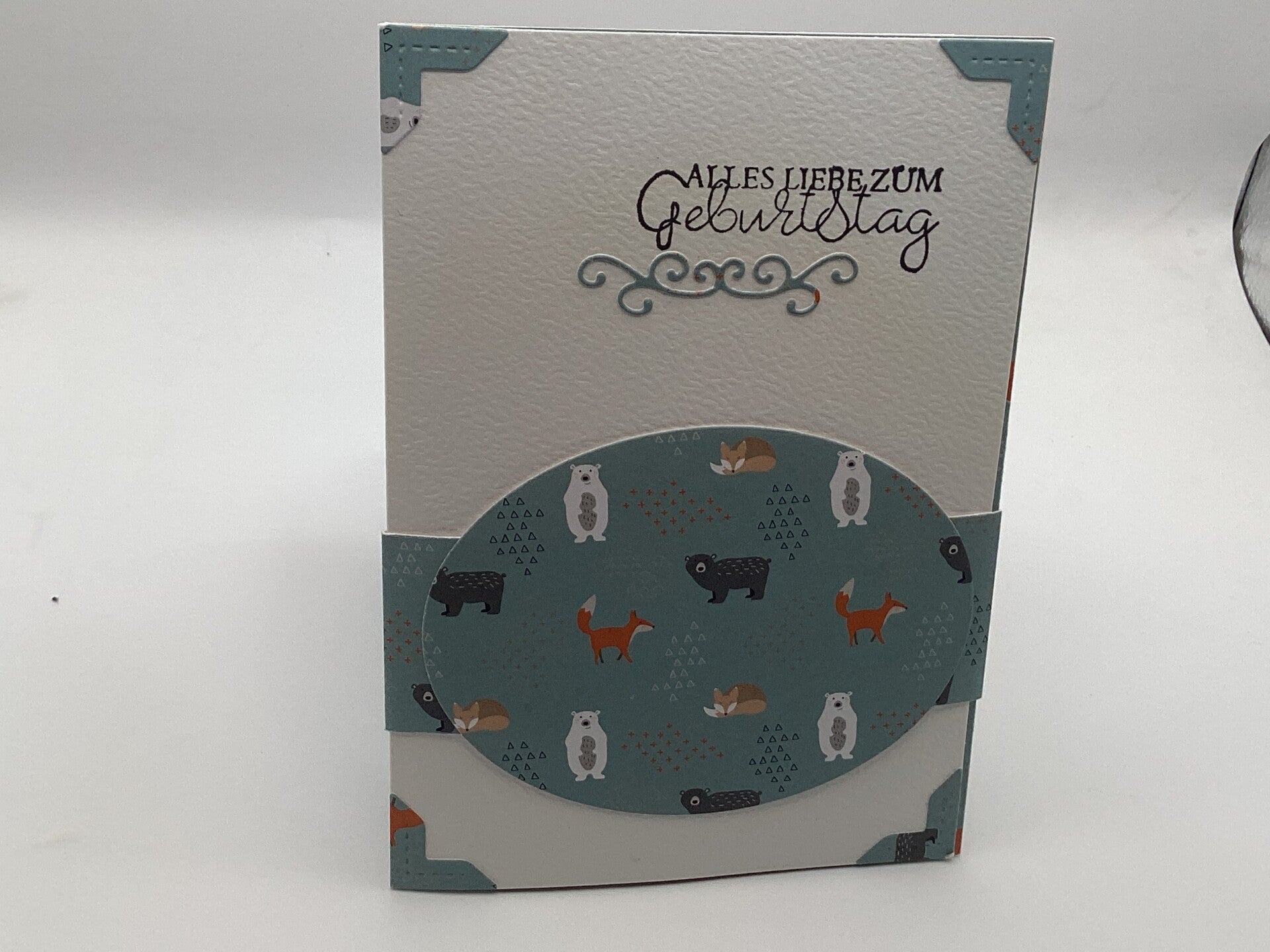 Geburtstagskarte mit Innenteil