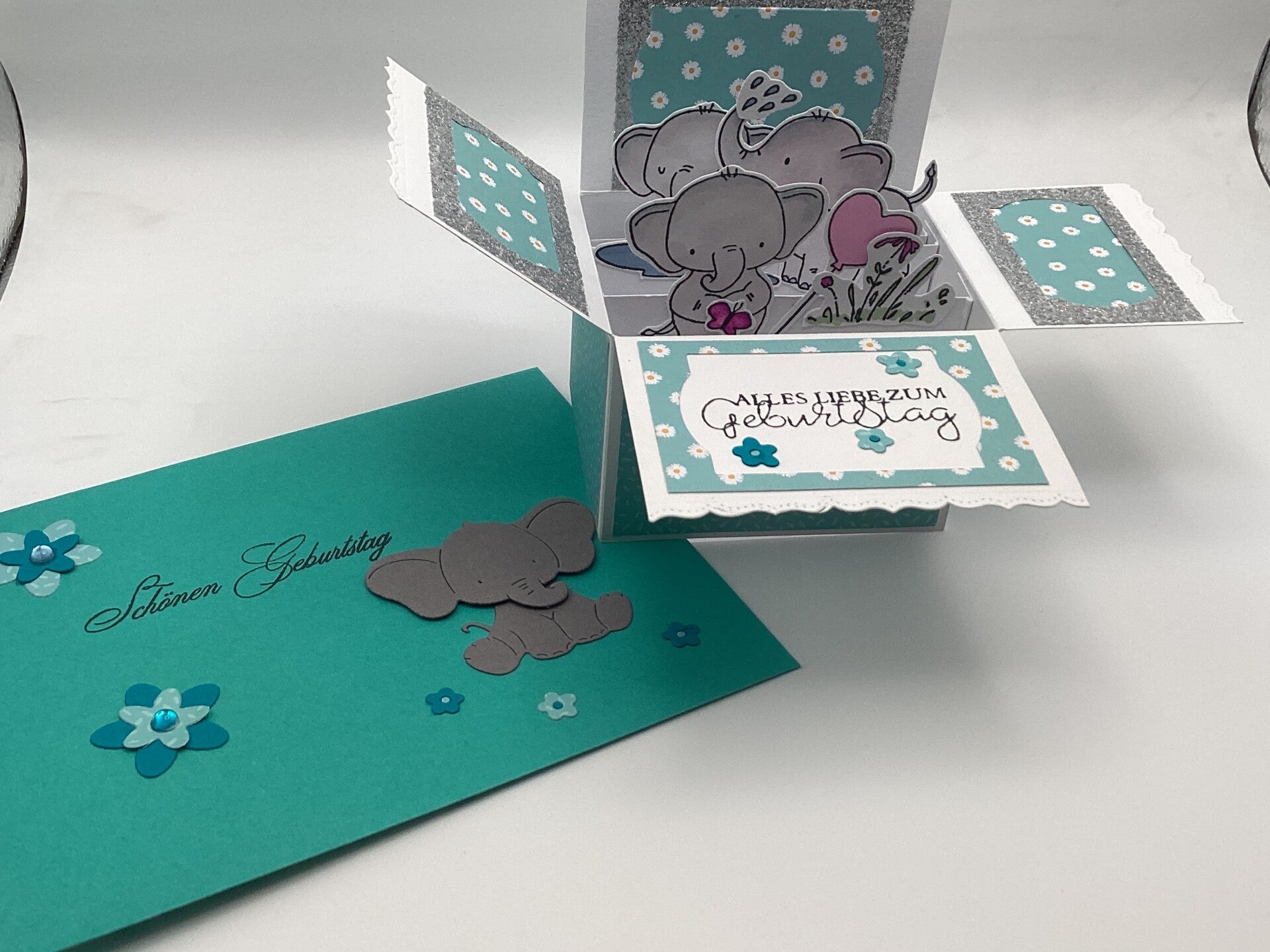 Geburtstagskarte Elefanten