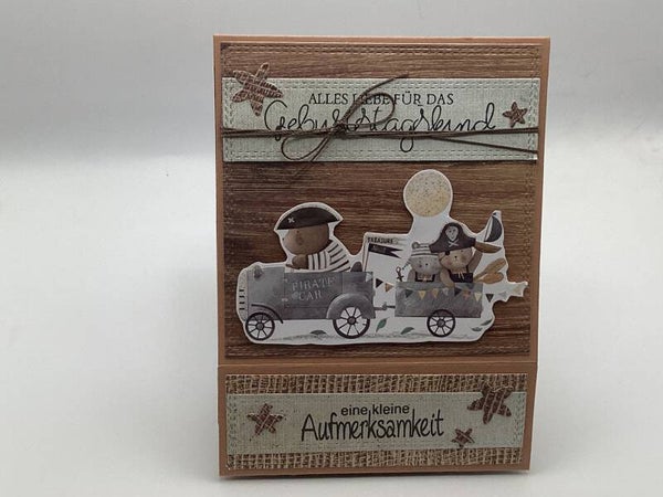 Geburtstagskarte Piraten