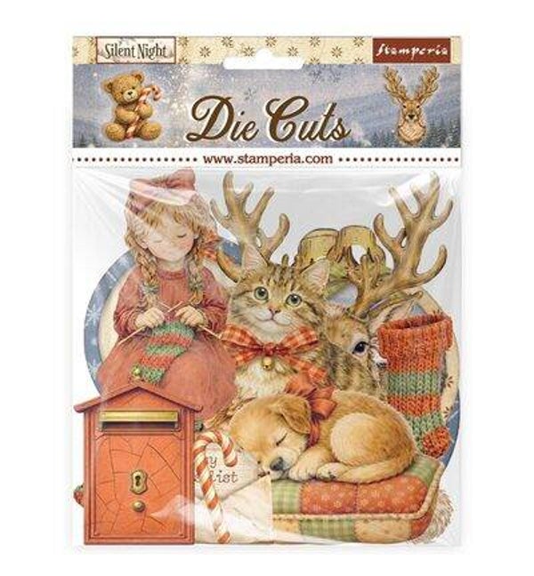 DFLDC140 - Stamperia Die-Cuts – Silent Night