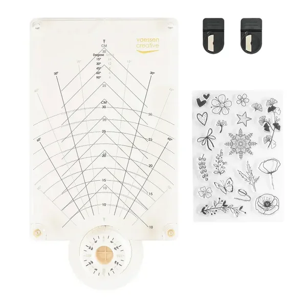 2137-116 - Vaessen Creative • Stamp Easy Spinner Stempel Platform