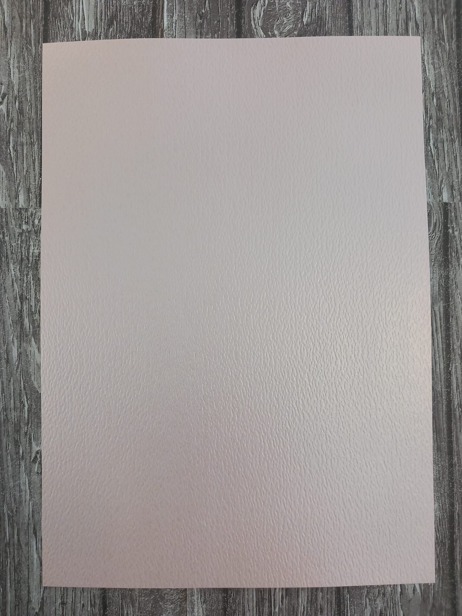 A4 metallic rose met hamerslag