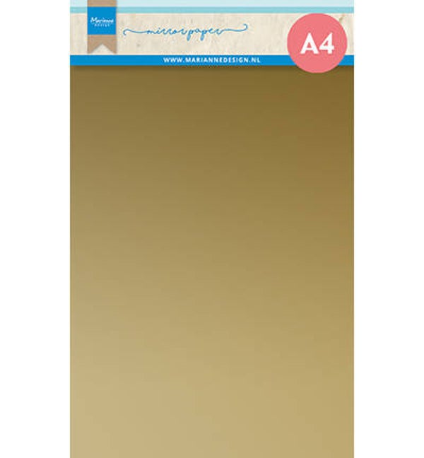 CA3177 - Marianne Design - Mirror paper, Gold