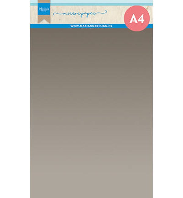 CA3178 - MarianneDesign - Mirror paper, Silver