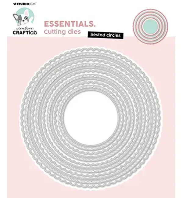 CCL-ES-CD744 - CraftLab – Studio Light - Nested circles Essentials nr.744