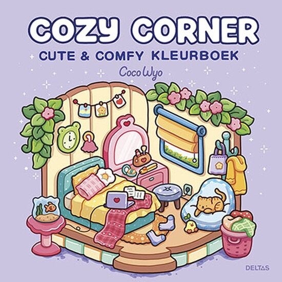 Deltas Cute & Comfy kleurboek Coco Wyo