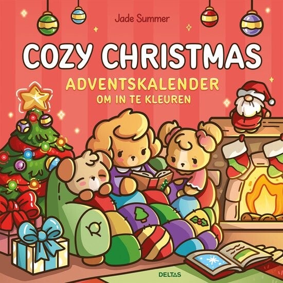 Cozy Christmas Adventskalender om in te kleuren Jade Summer