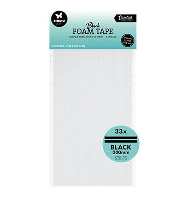 SL-ES-FOAMT106 - Doublesided foam tape Stripes black nr.106