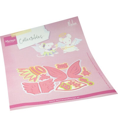 COL1585 - MarianneDesign - Angel and Fairy accessories by Marleen