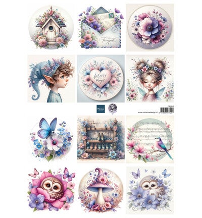 FB2510 - Magical Mini's by Fairybells, A4 knipvel