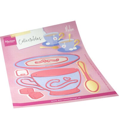 COL1586 - MarianneDesign - Collectables – Cup & Saucer by Marleen
