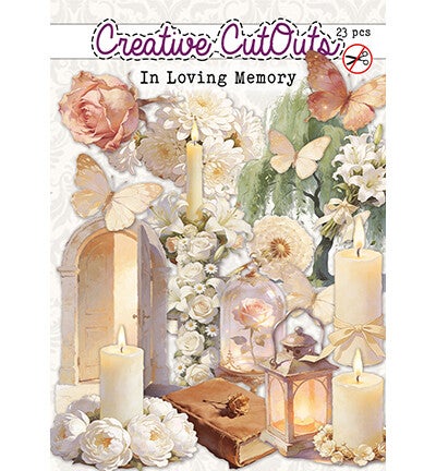 CCODC-PLUS-003 - Creatief Art - Stansplaatjes - In Loving Memory