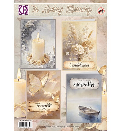 RE2530-0197 - Creatief Art - In Loving Memory