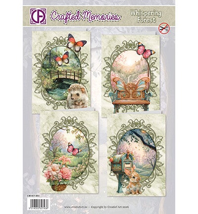 creatief Art - CM-KIT-003 - Kaartenpakket - Whispering Forest