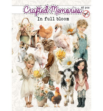 CM-DC-001 - Creatief Art - In Full Bloom - 46 stuks