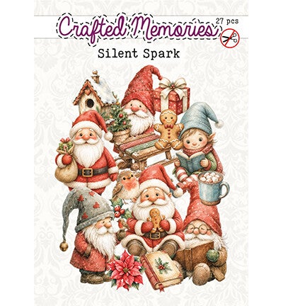 CM-DC-006 - Creatief Art - Stansplaatjes - Silent Spark - 27 stuks
