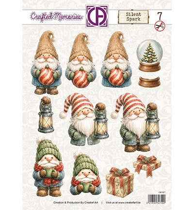 CM-007 - Creatief Art - 3D Doordrukvel - Silent Spark 07