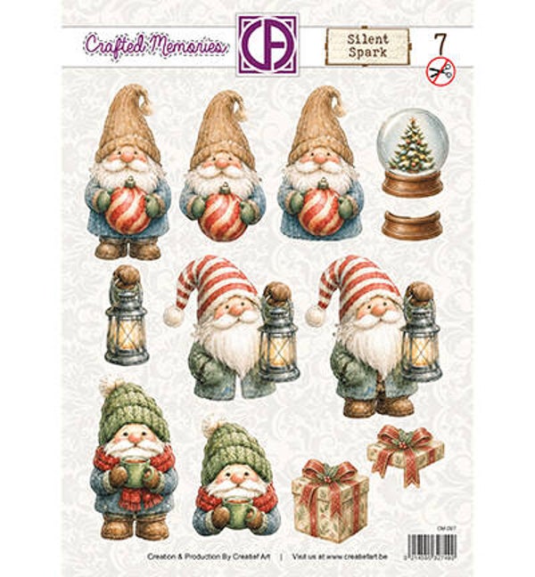 CM-007 - Creatief Art - 3D Doordrukvel - Silent Spark 07