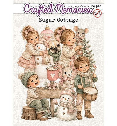 Creatief Art - CM-DC-009 - Stansplaatjes - Sugar Cottage