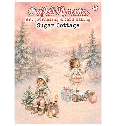 Creatief Art - CM-BOEK-005 - Crafted Memories - Art Journaling - Sugar Cottage