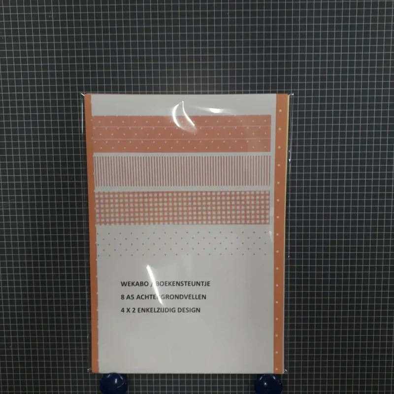 WEKABO/BOEKENSTEUNTJE A5 ZALM 012