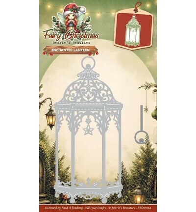 BBD10124 - Fairy Christmas - Snijmallen – Enchanted Lantern