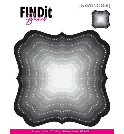 FITBND011 - Nesting Dies – Deco Squares