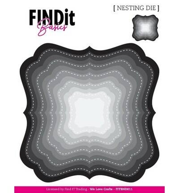 FITBND011 - Nesting Dies – Deco Squares