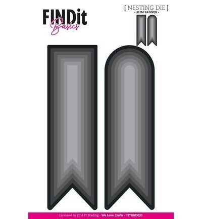 FITBND021 - Nesting Dies – Slim Banner