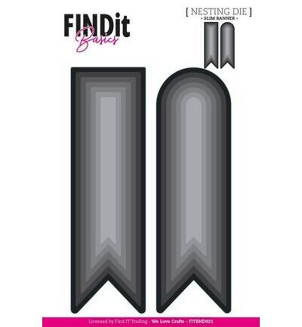 FITBND021 - Find It Basics - Nesting Dies - Slim Banner