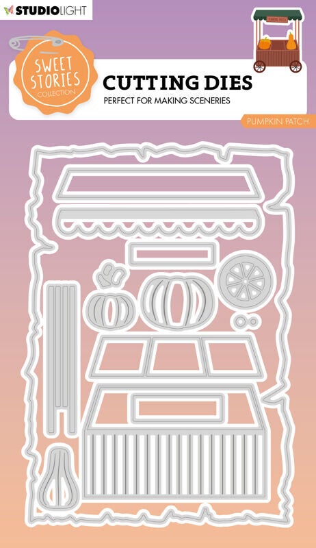 SL-SS-CD723 - Studio Light - Sweet Stories Fall - Cutting Die - Pumpkin Patch