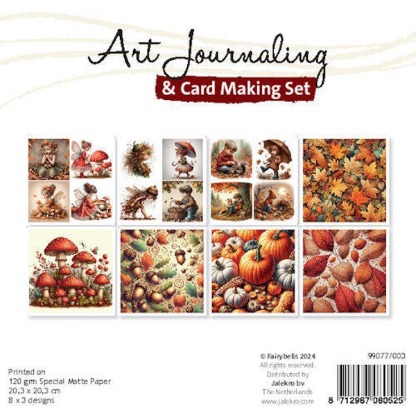 99077/003 - Fairybells - Art Journaling & Card Making Set Herfst