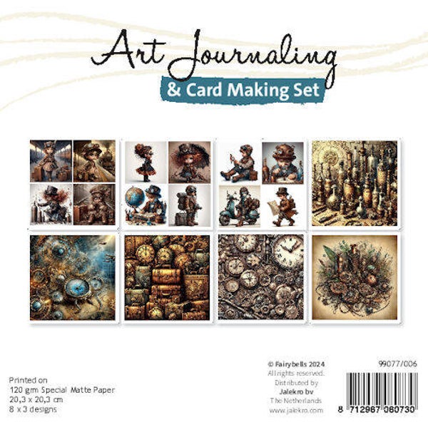 99077/006 - Fairybells - Art Journaling & Card Making Set Steampunk
