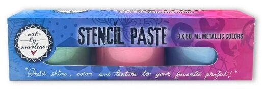 Stencil Paste Set of 3 - ABM essentials nr. 07