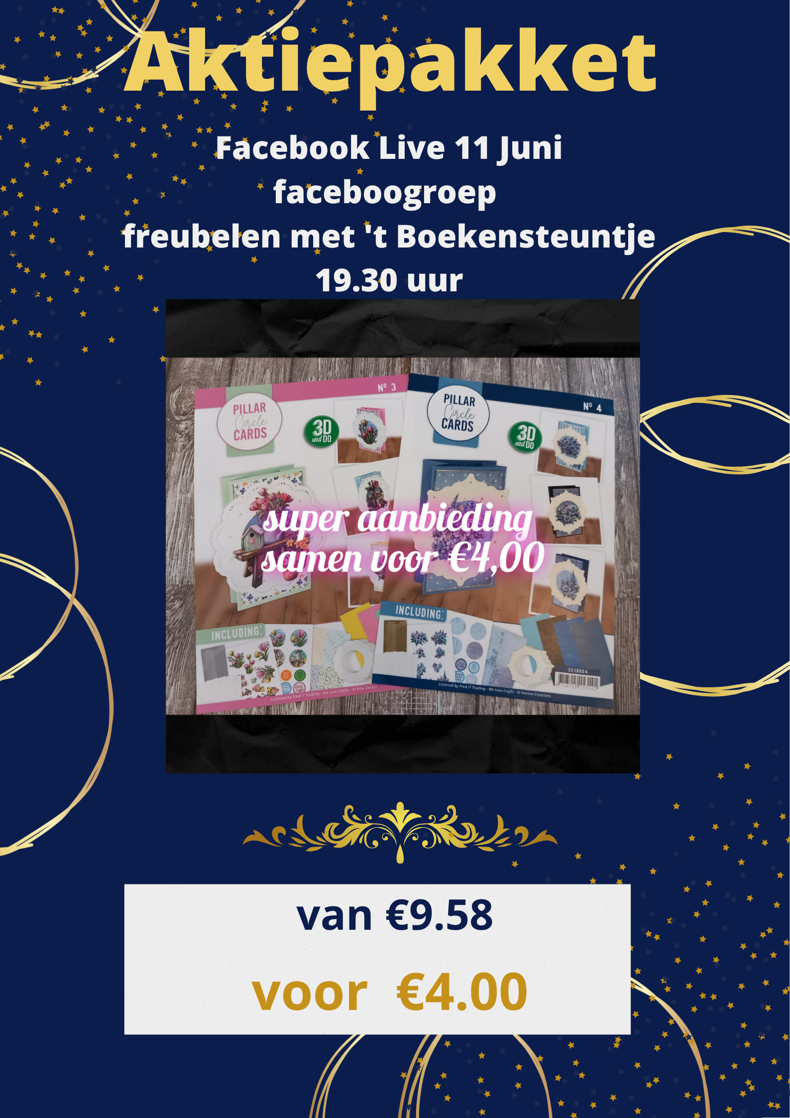 Facebook live actiepakket (live van donderdag 11 Juni)