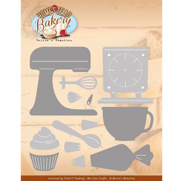 Dies - Berries Beauties - BBD10100 - Homestead Bakery - Bakery Tools