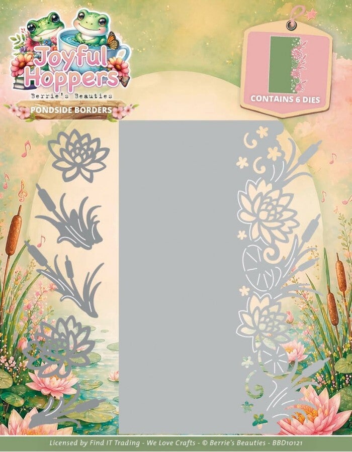BBD10121 - Dies - Berries Beauties - Joyful Hoppers - Pondside Borders