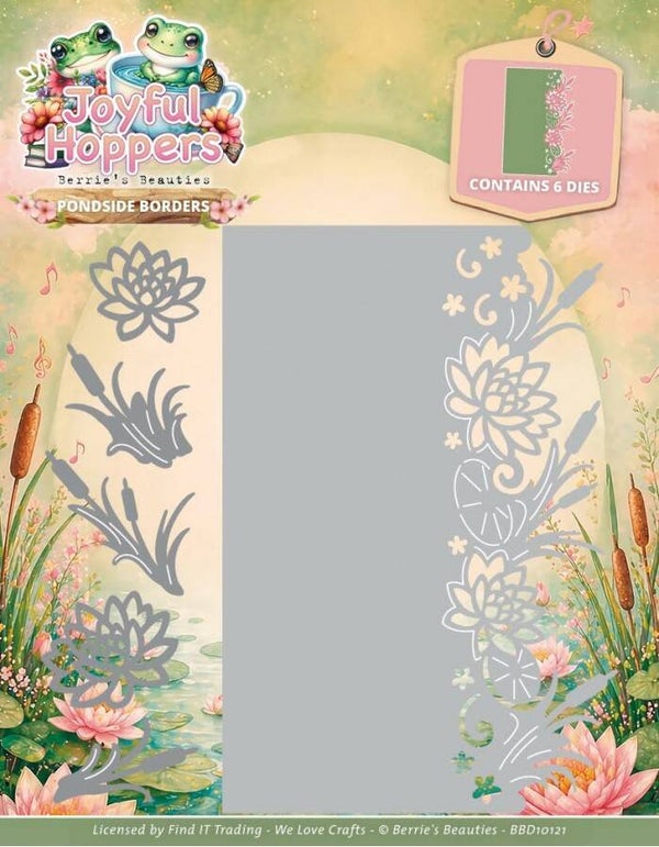 BBD10121 - Dies - Berries Beauties - Joyful Hoppers - Pondside Borders