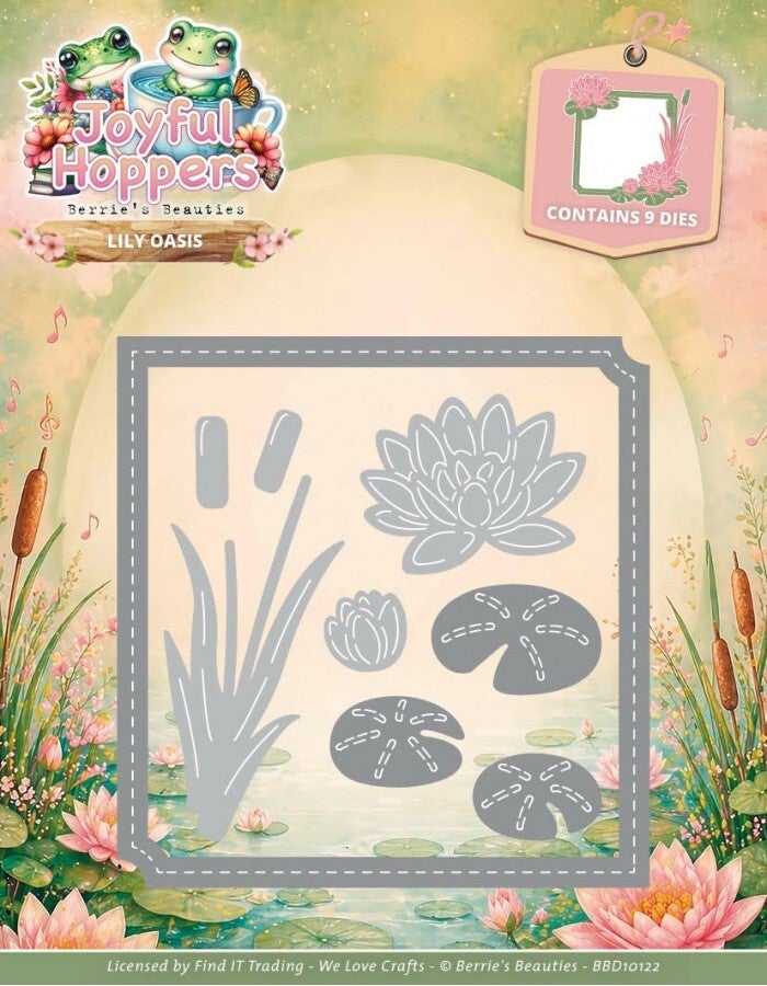 BBD10122 - Dies - Berries Beauties - Joyful Hoppers - Lily Oasis