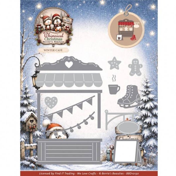 BBD10130 - Dies - Berries Beauties - Whimsical Christmas - Winter Café