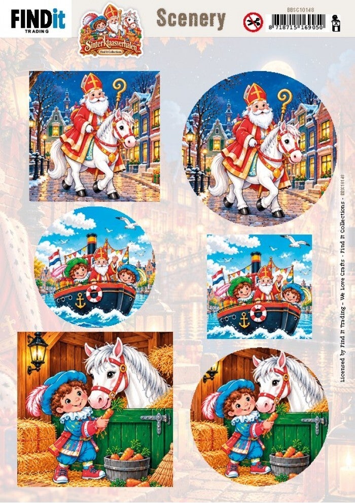 BBSC10148 - Sinterklaasverhalen - Winter Scenery