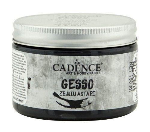 Cadence - Gesso acryverf 150 ml - Zwart