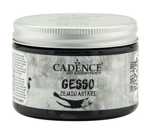 Cadence - Gesso acryverf 150 ml - Zwart