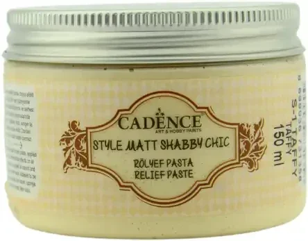 Cadence Style Mat Shabby Chic Relief Pasta 150 ml Taffy